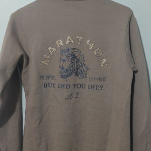 Sarah Marie Design Studio running hoodie but did you die?